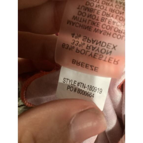 Title Nine Womens Skirt Size Large Orange Athleisure Gorpcore Granola Leisure - Picture 9 of 9